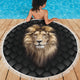 Lion Head Beach Wrap Cover Up Blanket