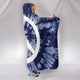Peace Mandala Hooded Blanket