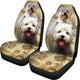 West Highland White Terrier Dog Car Seat Covers (Set of 2)
