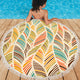 Colorful Abstract Beach Blanket Camping Picnic Portable Outdoor Blanket