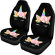 Unicorn Car Seat Cover Black - NO NAME