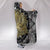 Spiritual Golden Lotus Hooded Blanket