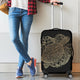 Golden Sea Turtle Luggage Cover - Freedom Look