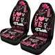 Breast Cancer Awareness Pink Girl - Car Seat Covers - Set of 2