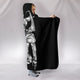 Skull Warrior Hooded Blanket