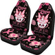 Breast Cancer Awareness Fighting Girl - Car Seat Covers - Set of 2
