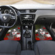 Sugar Skull Red Butterfly - Universal Front Car Mats Gift (Set of 4)