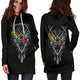 Feather Butterfly Hoodie Dress - Freedom Look