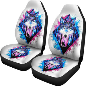 Wolf Car Seat Cover (Set of 2)