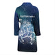 Aries Men's Personalized Bath Robe Sleepwear Wrapper Birthday Christmas Gift