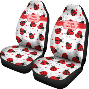 Sharia Monique - Cartoon Ladybug Car Seat Covers