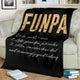 Funpa Meaning Cool Grandpa Premium Blanket