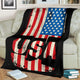 USA Independence Day Blanket - American Holiday Blanket