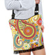 Pretty Paisley in Yellow Red Crossbody Bag