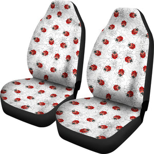 Ladybugs & Flowers Car Seat Covers - Freedom Look