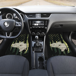 Fishing Camouflage - Universal Front and Back Car Mats Gift (Set of 2 or 4)