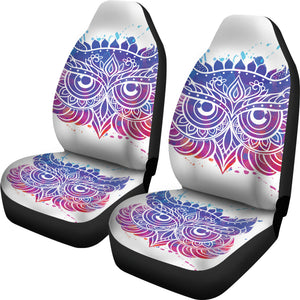 Owl Face Car Seat Covers (Set of 2)