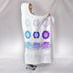 Spiritual Seven Chakras Hooded Blanket