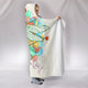 Mystical Symbols Dragonfly Hooded Blanket