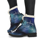 Libra Horoscope Zodiac Star Sign Faux Fur Leather Boots Christmas Birthday Gift