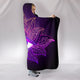 All Seeing Mandala - Cozy Warm Hooded Sherpa And Microfiber Blanket With Hood