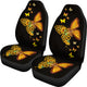 Sunflower Christianity Religion Car Seat Covers Pair of 2 Protection Decoration