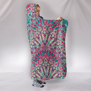 Beautiful BOHO Hooded Blanket
