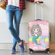 Mermaid Luggage Cover With A Name