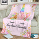 Personalized Unicorn Premium Blanket - Sophia Thandi