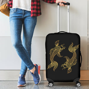 Pisces (Fish) Zodiac Luggage Cover