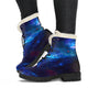 Cosmos Faux Fur Lined Womens Booties Vegan-Friendly Leather Woman Boots