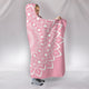 Pink Mandala Hooded Blanket