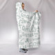 Family Mother Father Mom Dad Papa Grandma Grandpa Hooded Blanket