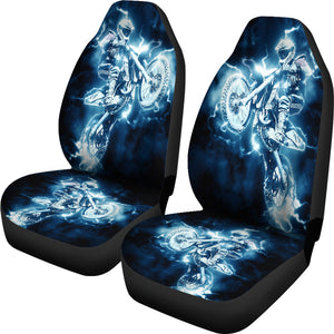 Motocross Motorbike Car Seat Covers