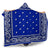 Crip Blue Hooded Blanket