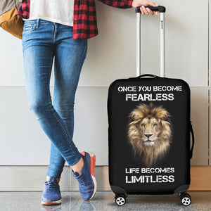 Fearless Lion Luggage Covers - Freedom Look