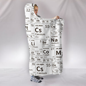 Chemist Chemistry - Cozy Warm Hooded Sherpa And Microfiber Blanket With Hood