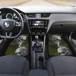 Sugar Skull Skeleton - Universal Front Car Mats Gift (Set of 4)
