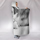 Simply Cat Lovers Plush Lined Wearable Sherpa Hooded Blanket