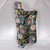 White Lotus Dragonfly Hooded Blanket