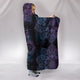 Purple Sun and Moon - Cozy Warm Hooded Blanket