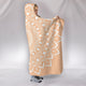 Peach Mandala Hooded Blanket