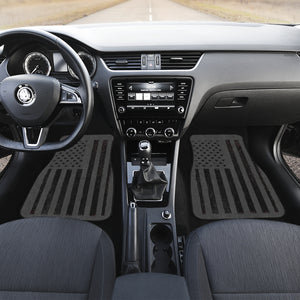 USA (United States of America) Flag Front Car Mats