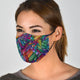 Boho Feather Face Mask with Filters