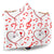 I Love Music Hooded Blanket Cosy Style