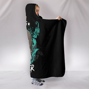 Skull Forever - Cozy Warm Hooded Sherpa And Microfiber Blanket With Hood