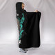 Skull Forever - Cozy Warm Hooded Sherpa And Microfiber Blanket With Hood