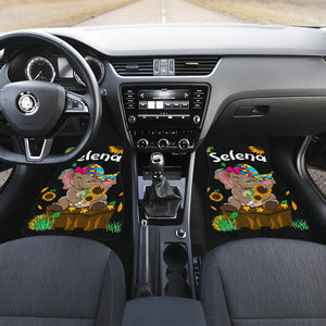 Autism Awareness Elephant - Front Car Mats Gift (Set of 2 or 4)