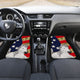 White Horse USA Flag - Universal Front and Back Car Mats Gift (Set of 2 or 4)