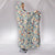 Boho White Flowers Hooded Blanket